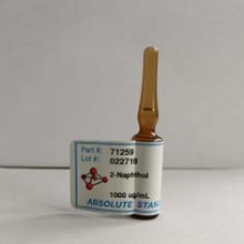 2-萘酚 - 1000ppm，甲醇中， - 1mL